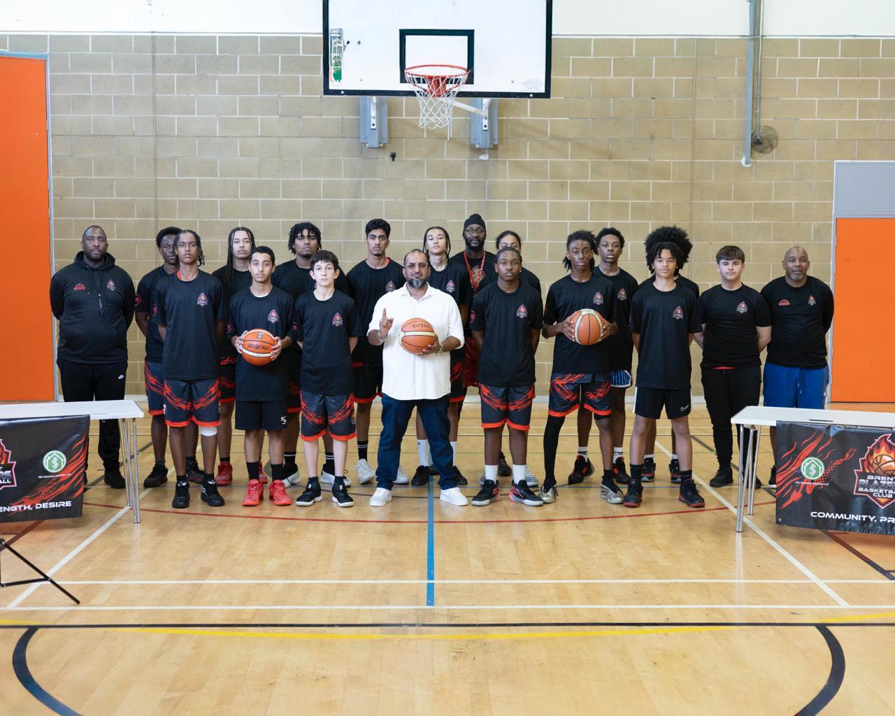 Brent Blazers Team Photo