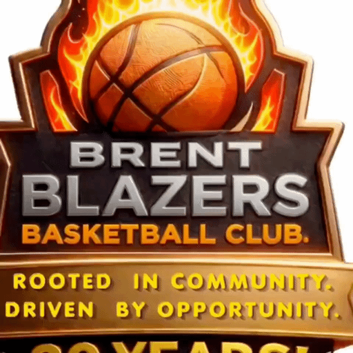 Brent Blazers Logo
